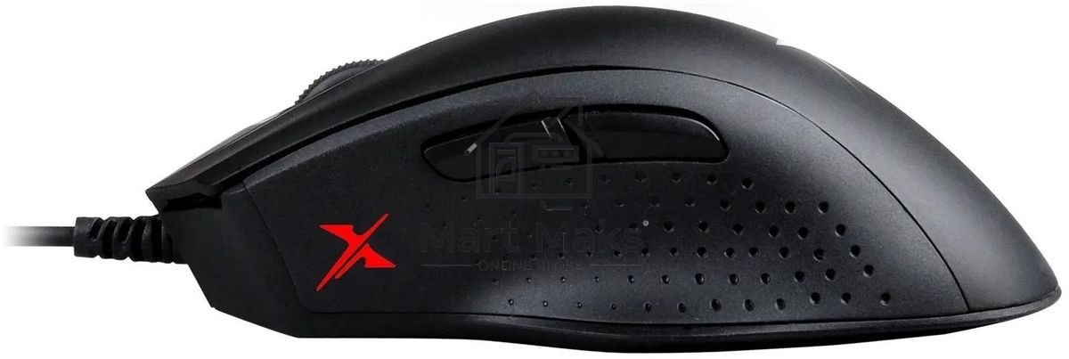 Мышь проводная A4Tech Bloody X5 Max черный, 10000 dpi, USB, кнопки - 9
