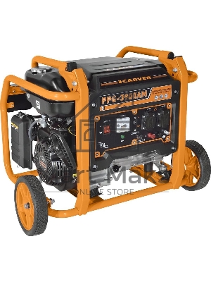 Электрогенератор бензиновый Carver PPG- 3900АM, 3 кВт, 95 дБ, 51 кг