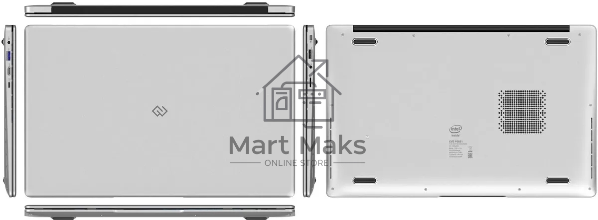 Ноутбук Digma EVE P5851 Pentium Silver N5030 8Gb SSD256Gb Intel UHD Graphics 600 15.6