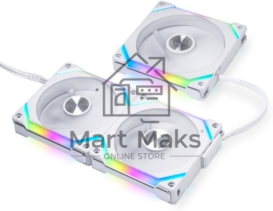 Вентилятор для корпуса LIAN LI SL V2 120 White (3pcs) G99.12SLV23W.00 белый 120мм 2000rpm 29.2db 7-pin