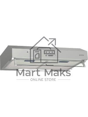 Вытяжка подвесная Gorenje WHU629EX/M нержавеющая сталь, 60 см, 249 м³/ч, 67 дБ