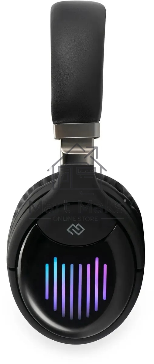 Гарнитура накладные Digma BT-16 черный беспроводные bluetooth оголовье