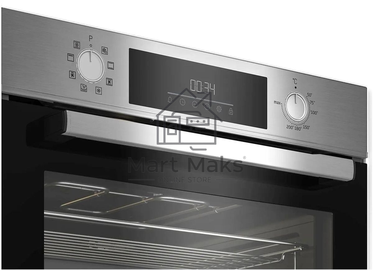 Электрический духовой шкаф Beko BBCM12300X, нержавеющая сталь