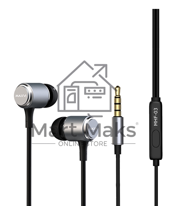 Стереогарнитура Maxvi MHF-03 dark grey
