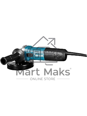 Шлифмашина угловая Makita 9558HNRK 125мм, 840Вт, 11000об\м, плавный пуск, антирестарт, кейс