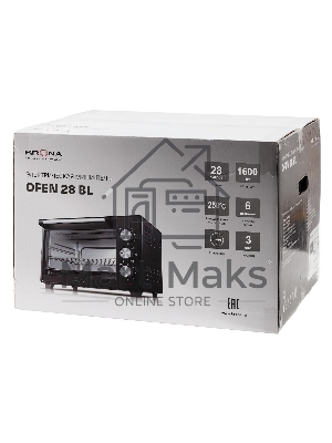 Электрическая мини-печь Krona OFEN 28 BL