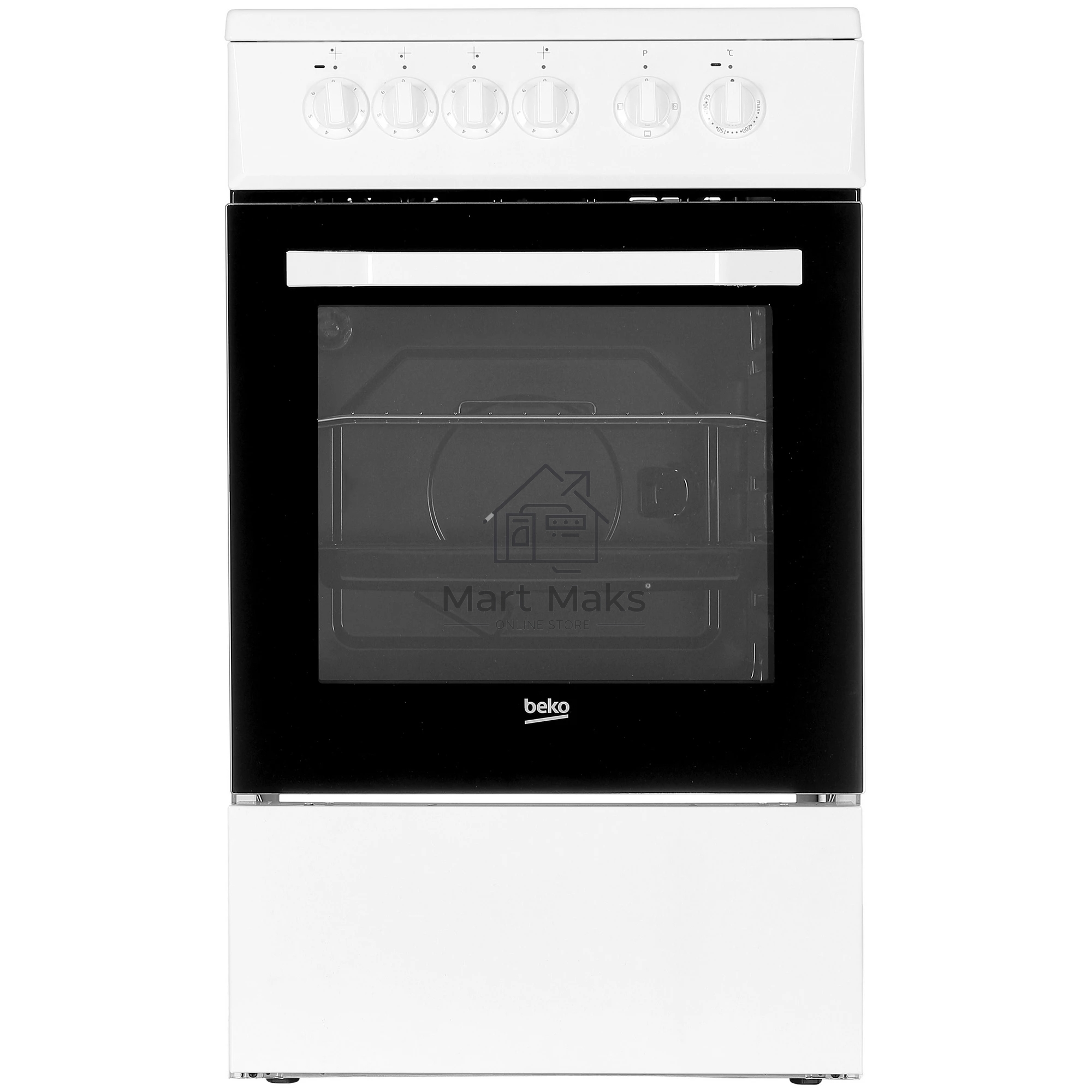 Плита электрическая Beko FFSS57000W белый, конфорок 4 электрических, духовка 60 л, 50 см x 85 см x 60 см Плита электрическая Beko FFSS57000W белый, конфорок 4 электрических, духовка 60 л, 50 см x 85 см x 60 см