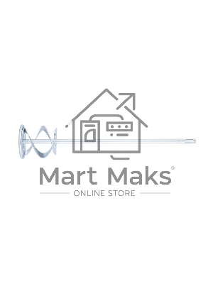 Миксер для красок и штукатурных смесей, 80 х 400 мм, оцинкованный, хвостовик SDS Plus Denzel