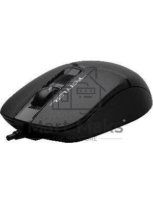 Мышь проводная A4Tech Fstyler FM12ST черный, 1200 dpi, USB, кнопки - 3