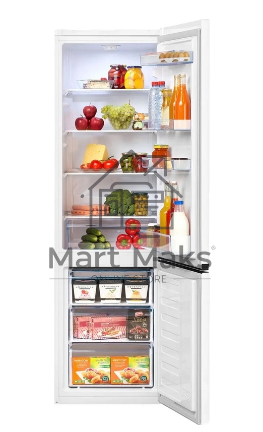 Холодильник Beko B1RCSK312W белый двухкамерный 213/87л морозилка снизу