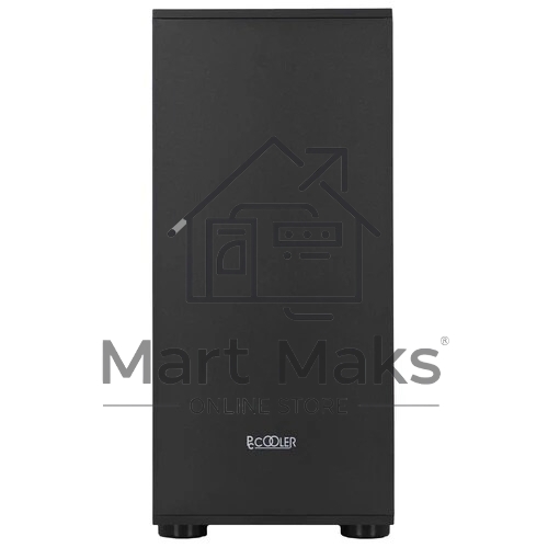 Компьютерный корпус  PCCooler IE200 BK, Tempered Glass Full Tower, черный, TG, SPCC, 1x120mm ARGB E-ATX, ATX, mATX, mITX 180/380/220mm 4x2.5