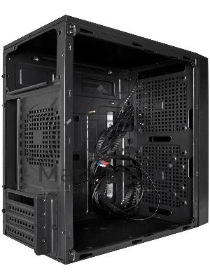 Компьютерный корпус Minitower ExeGate BAA-104U-UNS500 (mATX, БП UNS500 с вент. 12см, 2*USB+1*USB 3.0, аудио, черный)