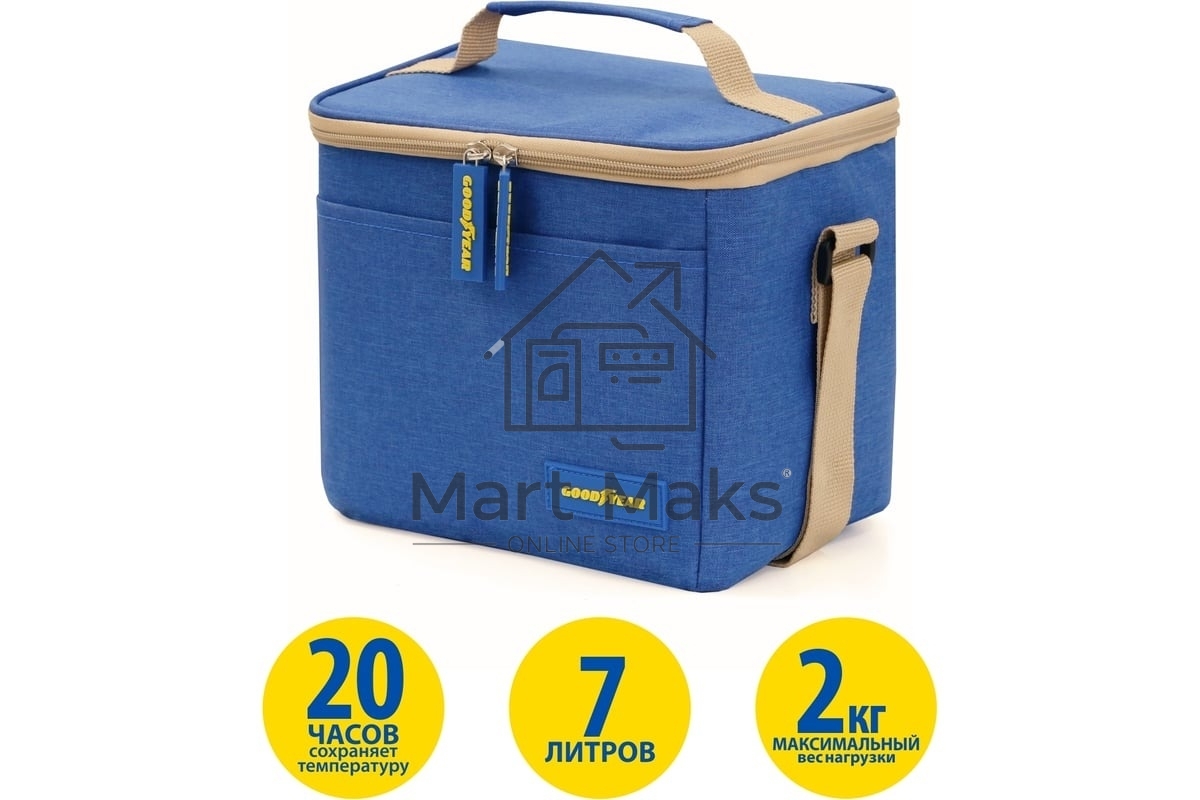 Термосумка GOODYEAR GY-CB-7L классическая (7 литров) GY001010