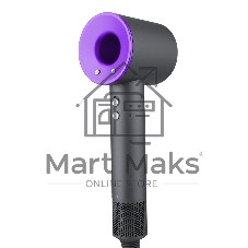 Фен Blackton Bt HD1818M серый/фиолетовый, 1800 Вт, ионизация