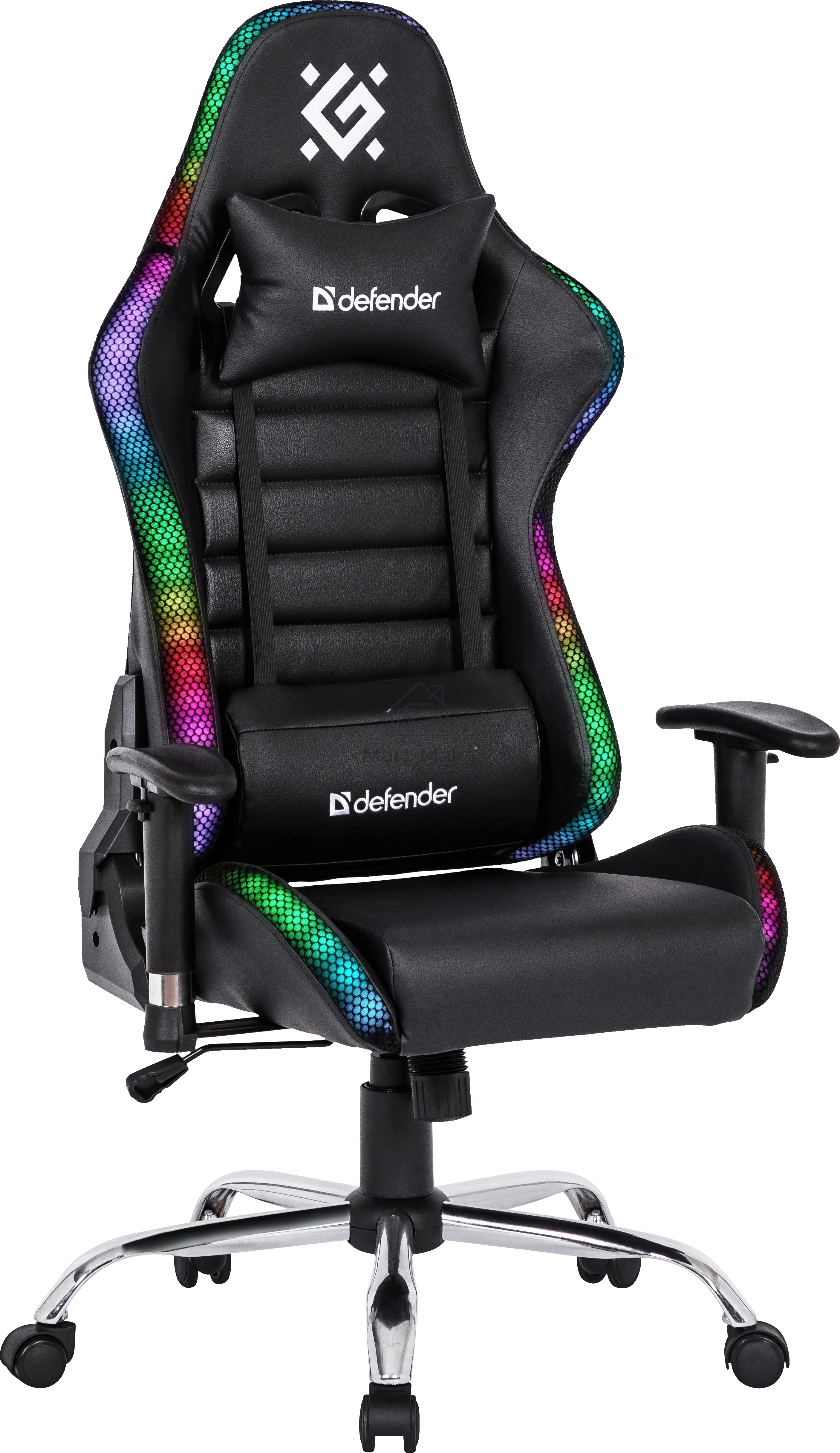 Кресло игровое Defender Ultimate LIGHT черный