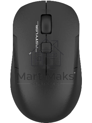 Мышь беспроводная A4Tech Fstyler FG16C Air2 черный, 2000 dpi, радиоканал, USB, кнопки - 3