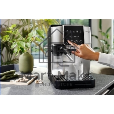 Кофемашина автоматическая DeLonghi ECAM220.80.SB серебристый, исп. кофе - молотый/зерновой, 1.8 л, 1450 Вт, 15 Бар.