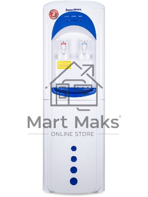 Кулер Aqua Work 17LWR напольный белый/синий