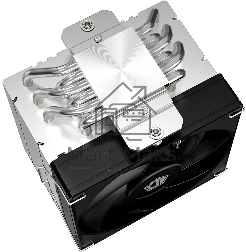 Кулер ID-COOLING SE-610-XT BASIC черный 120мм алюминий+медь 2000rpm 29.85db 4-pin 250W 151мм
