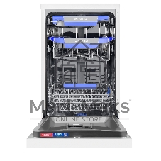 Посудомоечная машина Maunfeld MWF45331W Inverter, белый, 45 см, 10 компл., 44 дБ, класс A+++