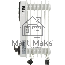 Обогреватель масляный Ballu Classic BOH/CL-07WRN (7 секций), белый, 1500 Вт, 20 м2, термостат