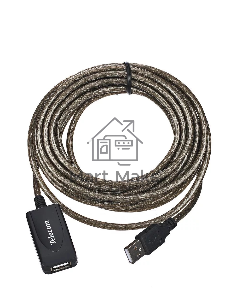 Кабель USB2.0-repeater, удлинительный активный <Am-->Af> 5м, Telecom <TUS7049-5M>