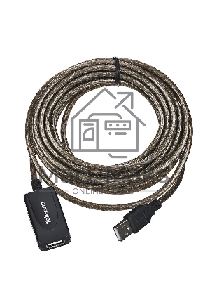 Кабель USB2.0-repeater, удлинительный активный <Am-->Af> 5м, Telecom <TUS7049-5M>