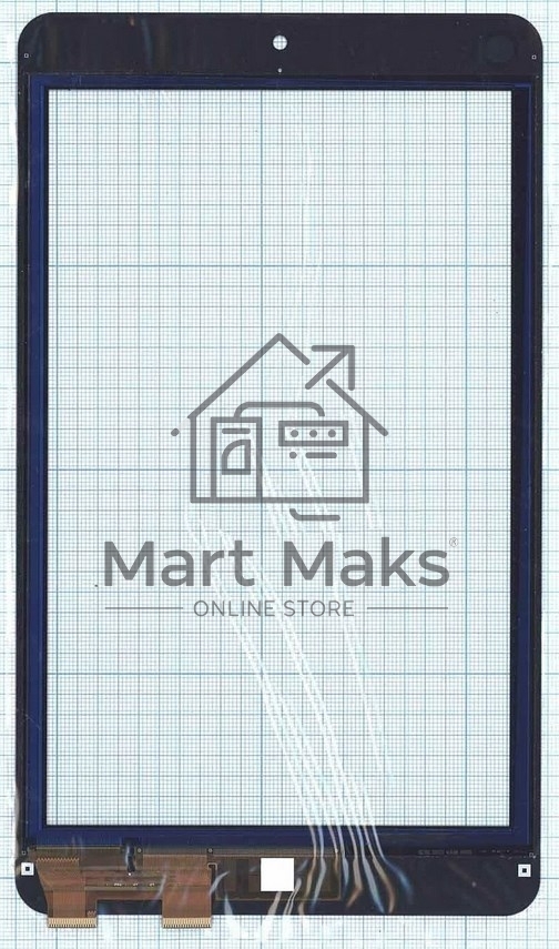 Сенсорное стекло (тачскрин) для Lenovo ThinkPad 8, черное