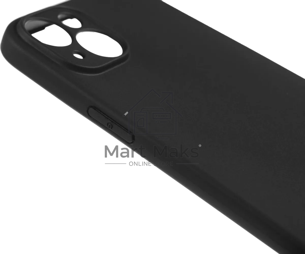 Чехол (клип-кейс) BoraSCO для Apple iPhone 15 Plus черный