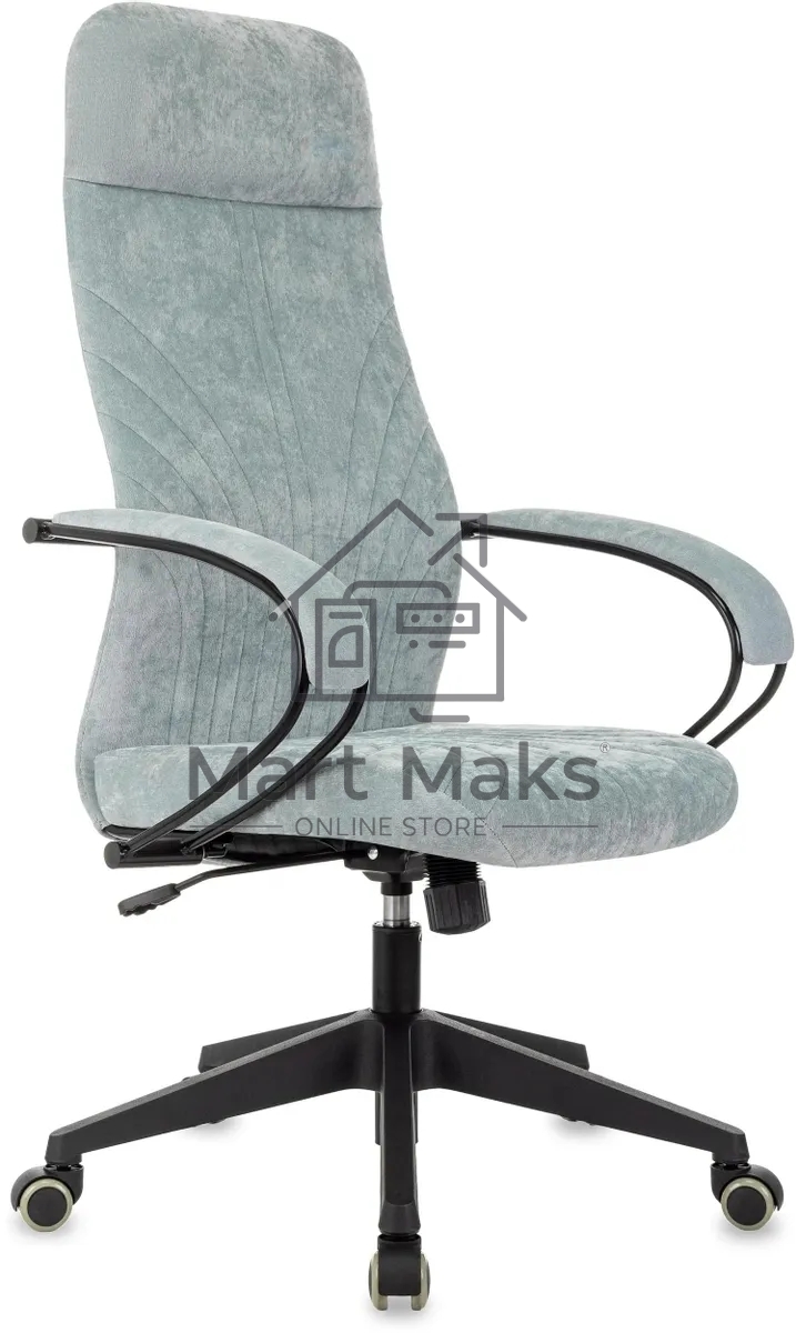 Кресло Бюрократ CH-610 Fabric Light-28 серо-голубой, ткань