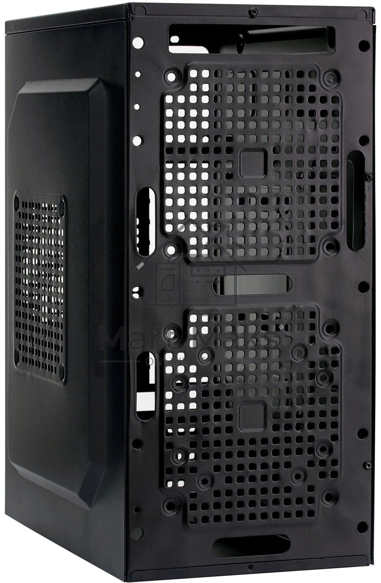 Компьютерный корпус Minitower ExeGate BAA-104U-UNS500 (mATX, БП UNS500 с вент. 12см, 2*USB+1*USB 3.0, аудио, черный)