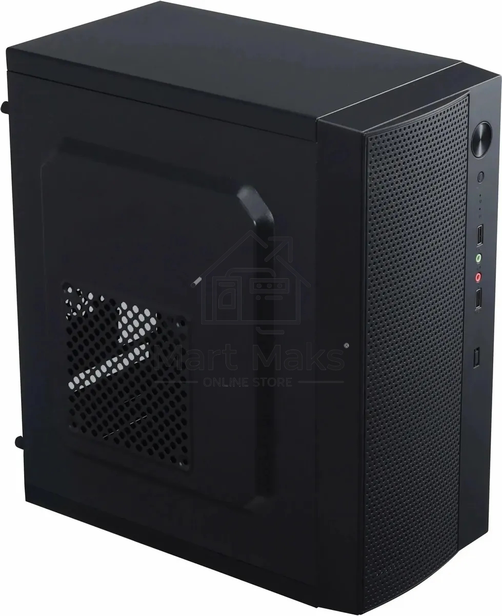 Компьютерный корпус Accord ENTRY ACC-242B черный без БП mATX 2xUSB2.0 audio