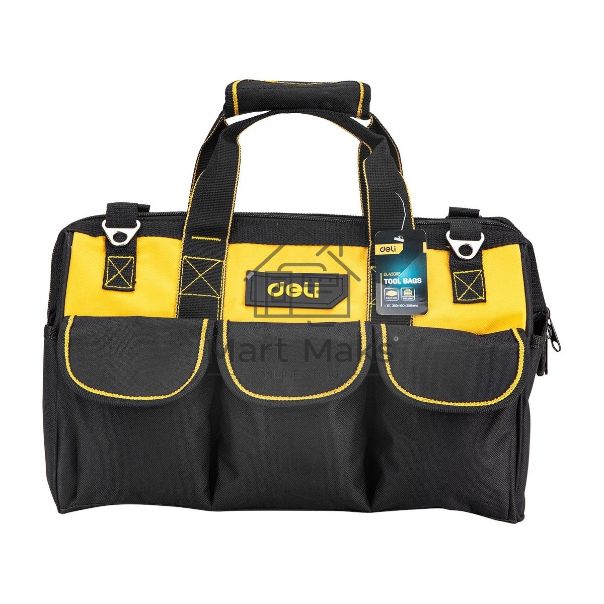 Сумка для инструментов Deli DL430116 360 x 180 x 250мм Ткань Оксфорд.