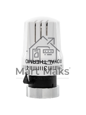 Термоголовка жидкостная Royal Thermo BASIC М30х1,5 (белый)