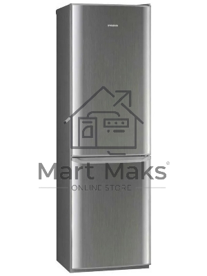 Холодильник Pozis RD-149 серебристый металлик двухкамерный 240/130 л морозилка снизу, капельная система