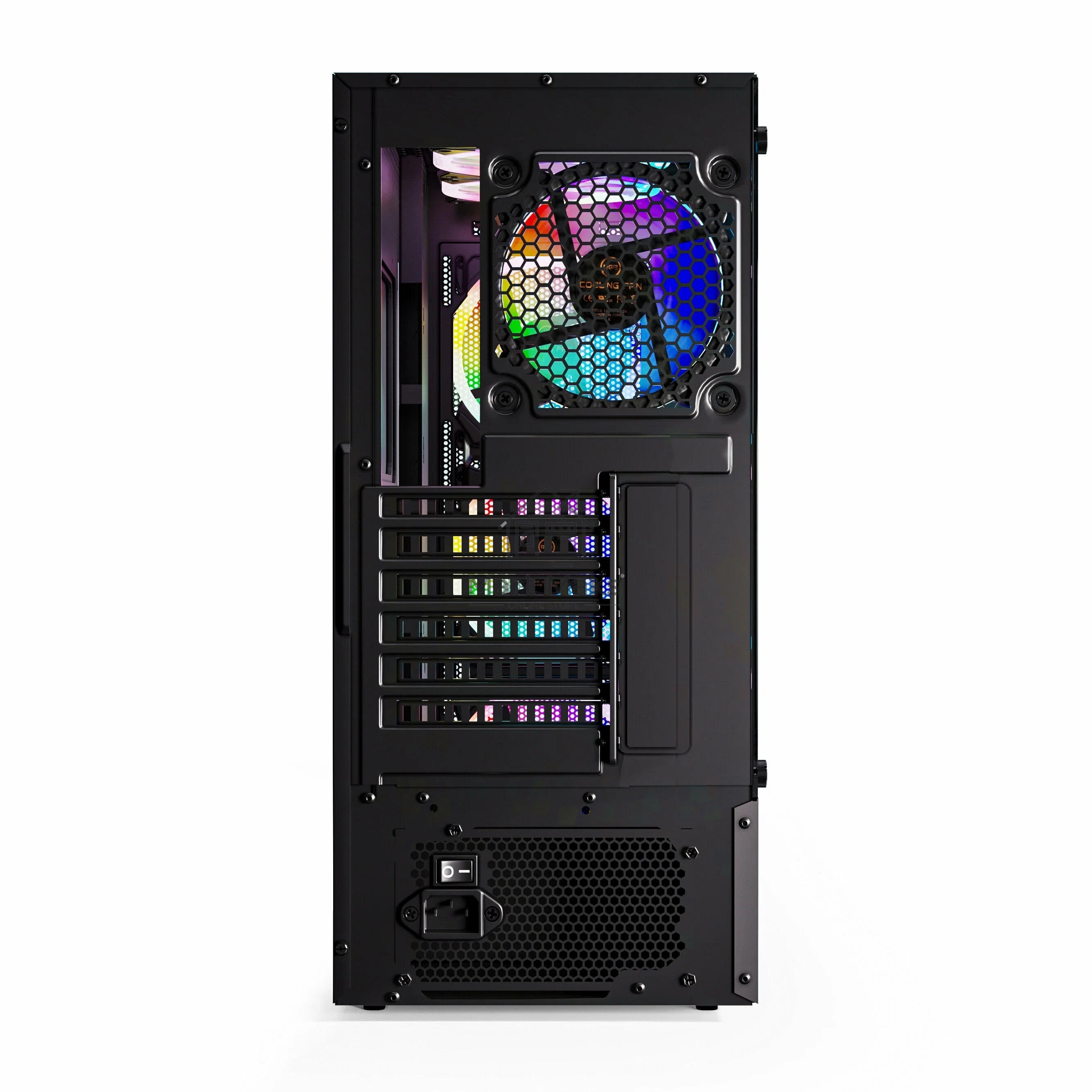 Компьютерный корпус ABR GQ-3 (8017) (USB3.0X1 + USB2.0 X2+audio)