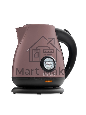 Чайник электрический Kitfort КТ-642-4 1.7л. 2200Вт лиловый (корпус: нержавеющая сталь)