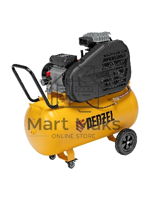 Компрессор воздушный рем. привод BCI 2200/100, 2,2 кВт, 100 л, 420 л/мин Denzel