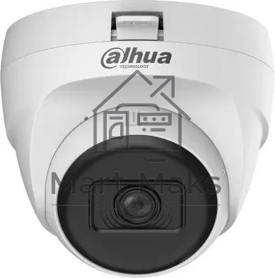 Камера видеонаблюдения аналоговая Dahua DH-HAC-T1A51P-U-0280B-S2 2.8-2.8мм HD-CVI HD-TVI цв. корп.:белый