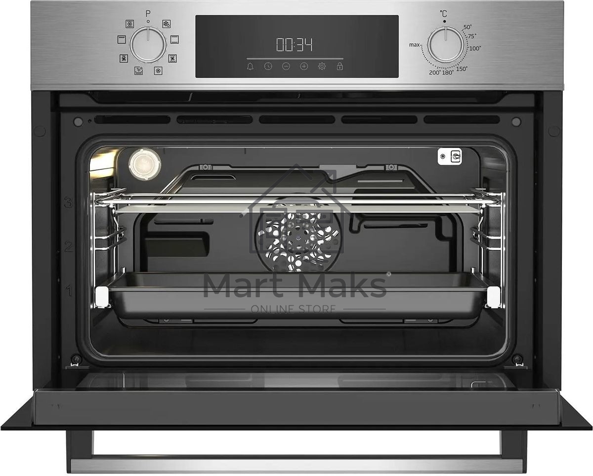 Электрический духовой шкаф Beko BBCM12300X, нержавеющая сталь