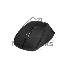 Мышь беспроводная Maxvi MWS-02 черный, 6 кнопок, 1600 dpi