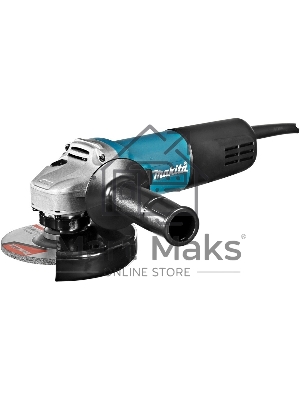 Шлифмашина угловая Makita 9558HNRK 125мм, 840Вт, 11000об\м, плавный пуск, антирестарт, кейс