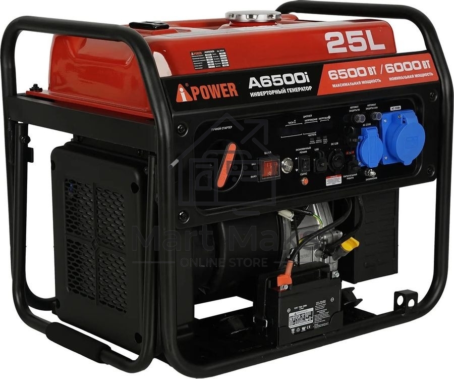 Генератор A-iPower A6500i 6.5кВт