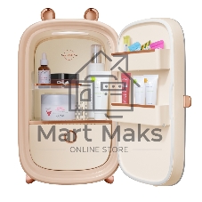 Мини-холодильник для косметики Maunfeld MFF43W бежевый 12.3л