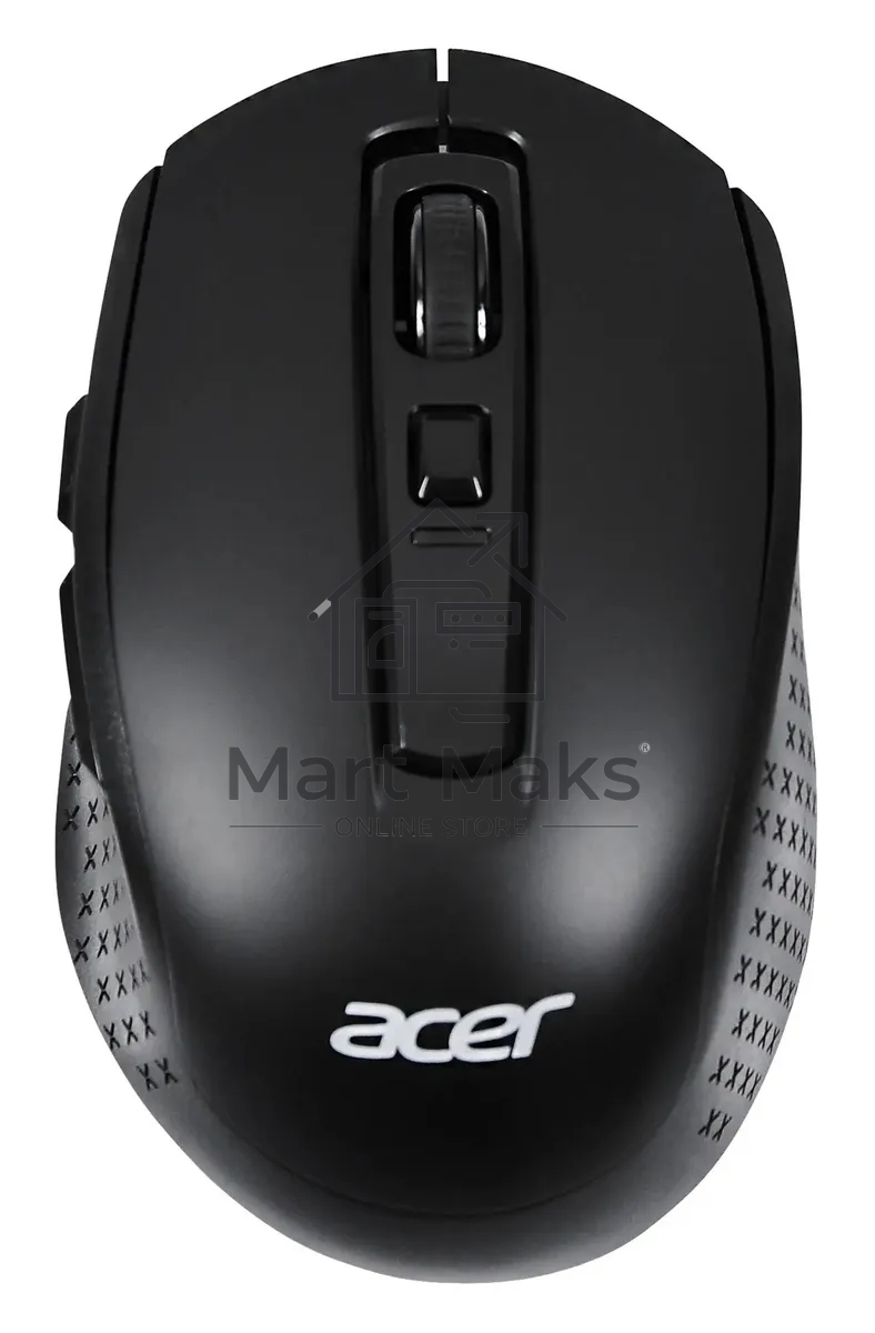 Мышь беспроводная Acer OMR060 черный, 1600 dpi, радиоканал, USB, кнопки - 6