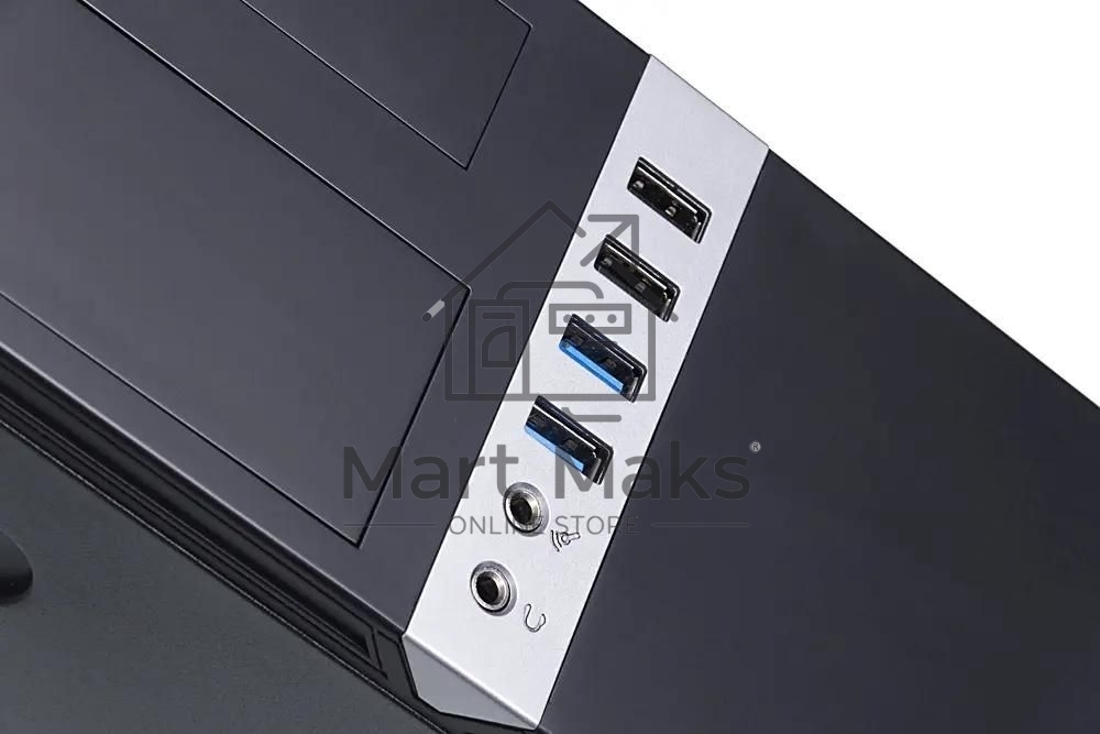 Компьютер ПК IRU Office 310H6S SFF i3 12100 (3.3) 8Gb SSD256Gb UHDG 730 Free DOS GbitEth 300W черный (2061129)