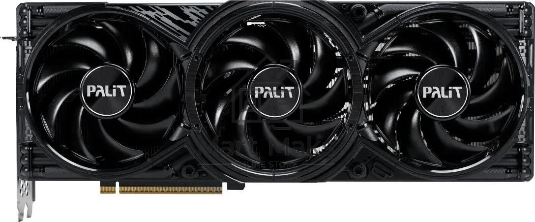 Видеокарта Palit PA-RTX5080 GAMINGPRO OC 16GB GeForce RTX5080 16Gb 256bit GDDR7 2295/30000 HDMIx1 DPx3 HDCP Ret PCI-E PA-RTX5080