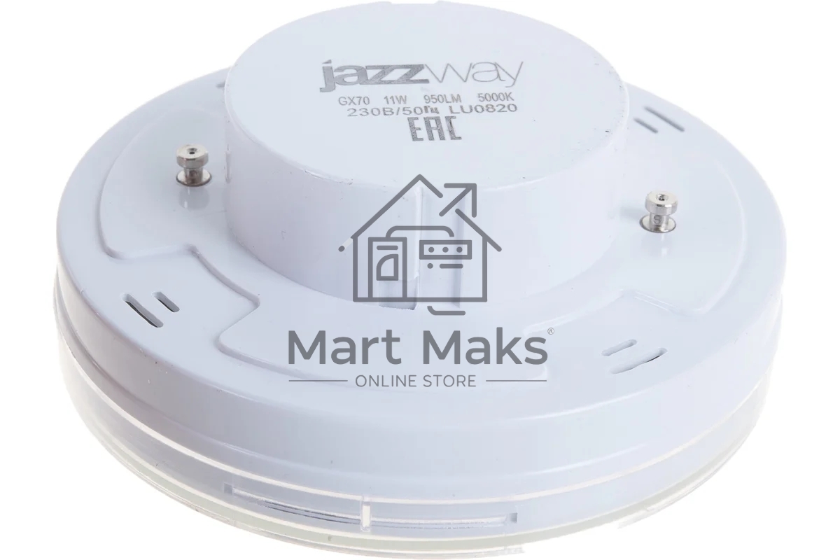 Лампа светодиодная JazzWay PLED-GX70 11Вт таблетка 5000К холодный белый GX70 950 лм 230В