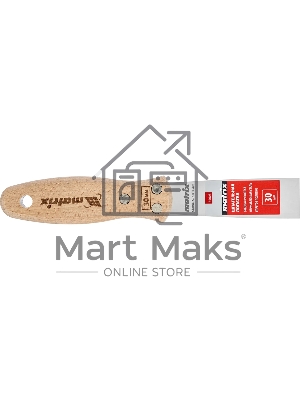 Шпательная лопатка Matrix из нержавеющей стали, 30 мм, буковая рукоятка, EFP 85608