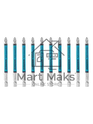 Бита PH2х90 мм, сталь S2, кругл., 10 шт. Gross